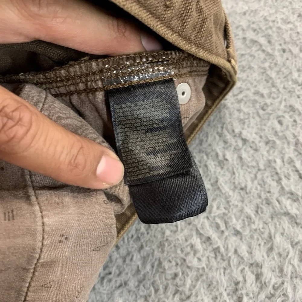 The North Face Canvas Pants Mens 36x29 Brown Relaxed Work Hike Outdoor‎ Gorpcore